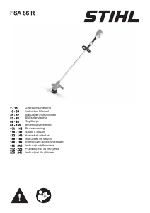 Manual Stihl FSA 86 R Grass Trimmer