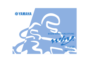 Bedienungsanleitung Yamaha Why50 (2003) Roller
