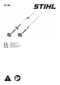 Bruksanvisning Stihl HL 94 C-E Hekksaks