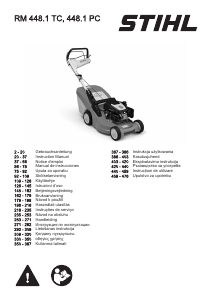 Rokasgrāmata Stihl RM 448.1 PC Zāles pļāvējs