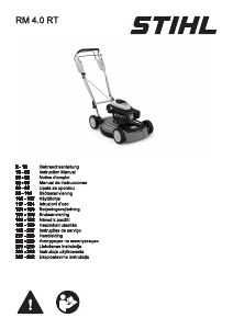 Manuale Stihl RM 4 RT Rasaerba