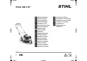 Priročnik Stihl RM 3 RT Vrtna kosilnica