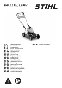 Bruksanvisning Stihl RMA 2.2 RV Gräsklippare