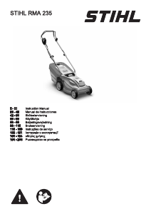 Наръчник Stihl RMA 235 Косачка за трева