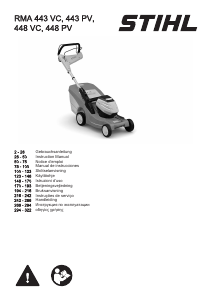 Bruksanvisning Stihl RMA 448 VC Gressklipper