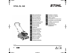 Manual Stihl RL 540 Scarificator