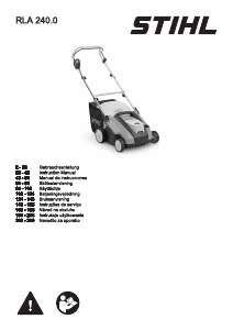 Manual de uso Stihl RLA 240 Escarificador