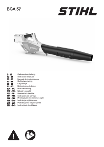 Manual Stihl BGA 57 Refulator frunze