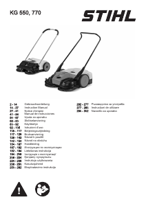 Priručnik Stihl KG 770 Pometač