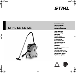 Manuale Stihl SE 133 ME Aspirapolvere