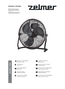 Manual Zelmer ZFF0450 Ventilator