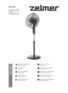 Návod Zelmer ZRF1450 Ventilátor