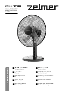 Használati útmutató Zelmer ZTF0300 Ventilátor