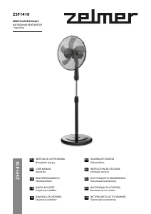 Manual Zelmer ZSF1410 Fan