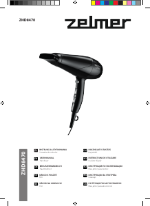 Manual Zelmer ZHD8470 Hair Dryer