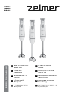 Manual Zelmer ZHB4554S Blender de mână