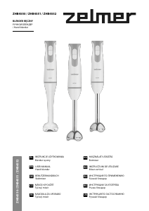 Instrukcja Zelmer ZHB4551S Blender ręczny