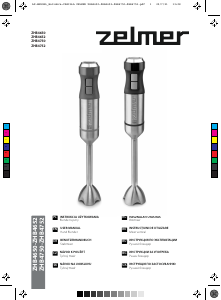 Használati útmutató Zelmer ZHB4652 Vario Botmixer