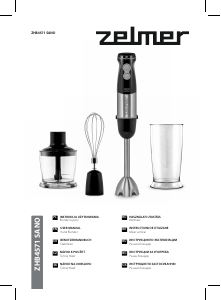 Manual Zelmer ZHB4571 Sano Blender de mână