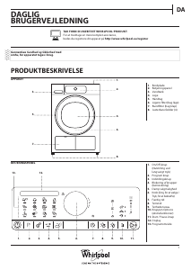 Manual Whirlpool HSCX 80310 Dryer
