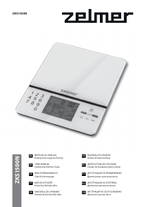 Manual Zelmer ZKS1500N Kitchen Scale