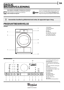 Brugsanvisning Whirlpool HSCX 80315 Tørretumbler