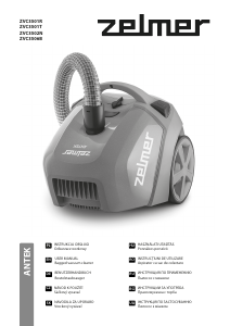 Manual Zelmer ZVC3501T Vacuum Cleaner