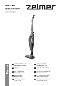 Manual Zelmer ZSVC222MP Vacuum Cleaner