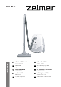 Manual Zelmer ZVC202 Kazik Vacuum Cleaner