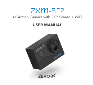 Manual Zero-X ZXM-AC2 Action Camera