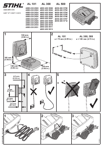 Manual Stihl AL 500 Battery Charger