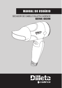 Manual Cadence SEC158 Diletta Secador de cabelo