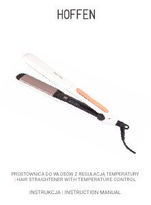 Manual Hoffen HS-0349 Hair Straightener