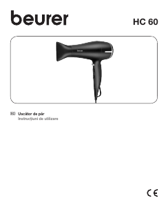 Manual Beurer HC 60 Uscător de păr
