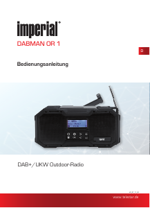 Handleiding Imperial Dabman OR 1 Radio