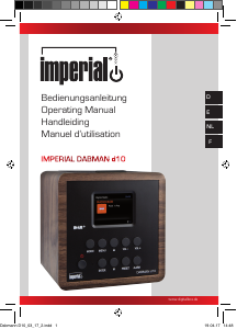 Handleiding Imperial Dabman d10 Radio