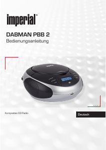 Manuale Imperial PBB 2 Stereo set