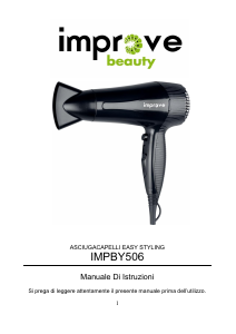 Manuale Improve IMPBY506 Asciugacapelli