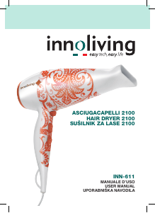 Handleiding Innoliving INN-611 Haardroger