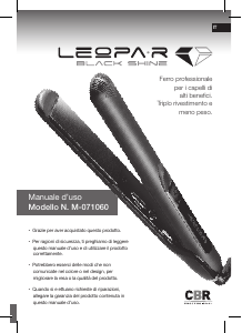 Manuale Leopar M-071060 Piastra per capelli