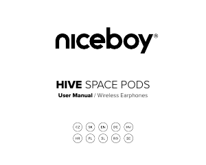 Priručnik Niceboy HIVE SpacePods Slušalica