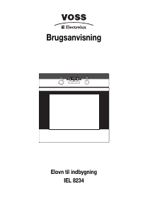 Brugsanvisning Voss-Electrolux IEL8234-AL Ovn