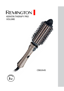 Manuál Remington CB65A45 Keratin Therapy Pro Vlasová kulma