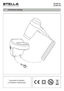 Instrukcja Stella 24.001-W Suszarka do włosów
