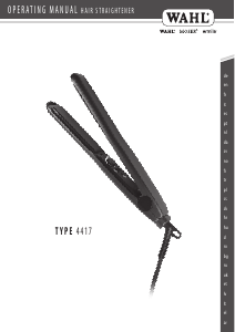 Manual Wahl 4417 Hair Straightener