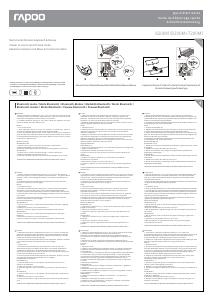 Bedienungsanleitung Rapoo 8200M Maus