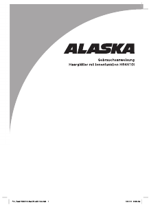 Bedienungsanleitung Alaska HS4510I Haarglätter