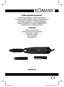 Manual Bomann HAS 887 C Hair Styler