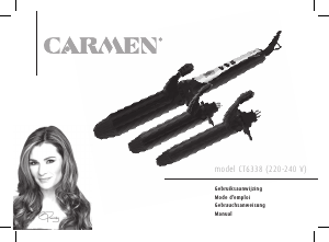 Bedienungsanleitung Carmen CT6338 Lockenstab