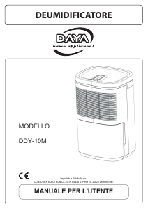 Manuale DAYA DDY-10M Termoventilatore